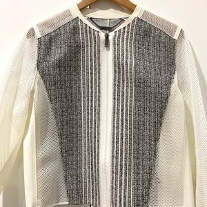 Elie Tahari Black and White Jacket